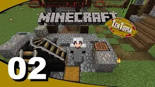 TekTopia Let's Play - Ep. 2 - Mining for Loot!