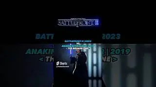 Anakin Skywalker(BF2) VS Battlefront 2 | #shorts