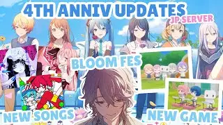 Project Sekai JP Server 4th Anniversary Announcements!