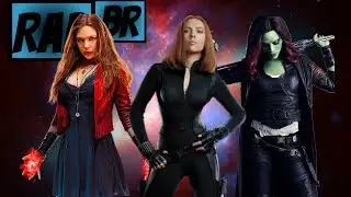 Rap da Feiticeira Escarlate, Viuva Negra e gamora | Vingadores Guerra Infinita | VMZ