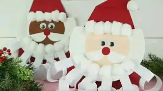 🎄Christmas Craft Week🎄/DIY christmas decoration with santa mask/diy hack/life hack/ 👉 Craftania👈
