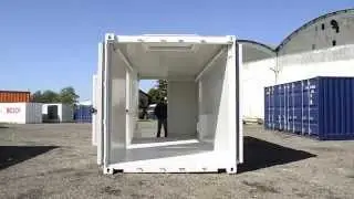 Container 20 piedi doppia porta officina