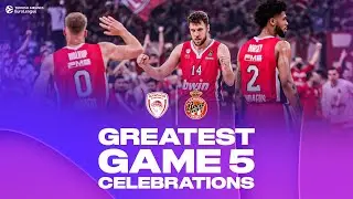 Olympiacos FANS Go CRAZY vs Monaco 2022 | Biggest Game 5 Celebrations