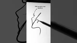 pov: you&rsquo;ve got a cool signature style #Signature #Trending #Viral #SignatureStyle ￼￼
