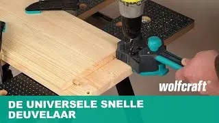 Superdeuvelaar: deuvelhulp voor het maken van vlakke - , hoek - en T-verbindingen