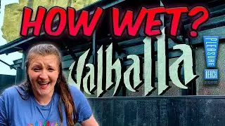 Valhalla How Wet Do You Get? Blackpool Pleasure Beach Vlog