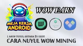 𝗖𝗔𝗥𝗔 𝗡𝗨𝗬𝗨𝗟 𝗪𝗢𝗪 𝗘𝗔𝗥𝗡 𝗠𝗜𝗡𝗜𝗡𝗚 || 𝟭 𝗔𝗞𝗨𝗡 𝗧𝗨𝗬𝗨𝗟 𝗗𝗔𝗣𝗔𝗧 $𝟱 𝗨𝗦𝗗𝗧