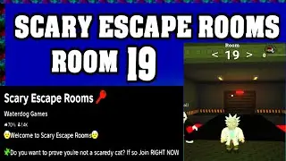 ROOM 19 SCARY ESCAPE ROOMS Roblox Walkthrough [Full Guide English] 🗝️