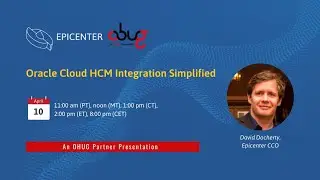 Oracle Cloud HCM Integration Simplified - OHUG Webinar