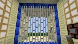 Challenge Accepted - No Visible Fences in Portcullis [Minecraft Showcase]