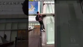 Why Copycat Try Climbing Taipai 101 #shorts