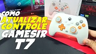 Como ATUALIZAR CONTROLE GAMESIR T7 no XBOX e PC