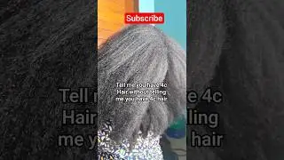 How to grow Long 4c Hair #naturalhair #4chair Type 4 Hair 4c Hair Care