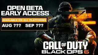 NEW CALL OF DUTY BLACK OPS 6 BETA DATES LEAKED
