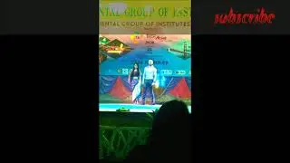 @Oriental group bhopal tecfest 2018 fashion show and dance performance video