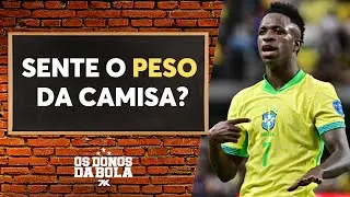 Debate Donos: Por que Vini Jr. n&atilde;o joga na Sele&ccedil;&atilde;o como joga no Real Madrid?