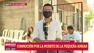 Conmoción por la muerte de Ámbar