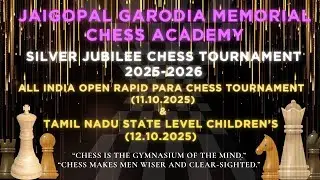 SILVER JUBILEE CHESS TOURNAMENT PROMO - 2025