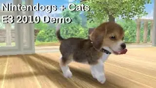 Nintendogs + Cats E3 2010 Demo Gameplay! 3DS Capture Card Footage