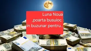 Ritual de Luna Noua 21,22,23 Octombrie 2025,Poarta Busuioc asa..Abundenta cu aceste..#lunanoua