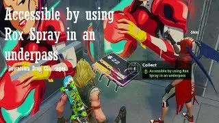 FORTBYTE 22 Accessible by using Rox Spray in a underpass   Fortbyte Challenges