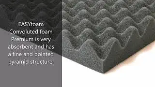 Product video EASYfoam Convoluted foam Premium | EASY Noise Control