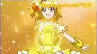 Happiness Charge Pretty Cure Opening Cure Pine Appearance & Movie Edition