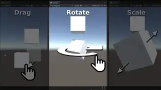 TUTORIAL ROTATE (MEMUTAR) OBJEK 3D YANG DISENTUH UNITY ANDROID | DRAGROTSCALE #2
