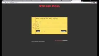 КАК ПРОГОЛОСОВАТЬ БОЛЬШЕ ОДНОГО РАЗА НА STRAWPOLL!!!