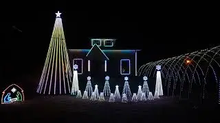 Booth Family Christmas Lights 2021: Carol of the Bells