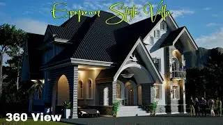 European Style Villa | Hut Type House Best Design | Designer Ather