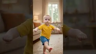 Toddler&rsquo;s Head Sway & Leg Extension Dance 😂💃 | Cute Moves #Shorts
