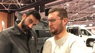Avant le salon du Camping car de Lyon