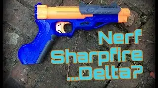 Honest Review: Nerf SharpFire Delta (Spoiler: It's a Blue Sharpfire)