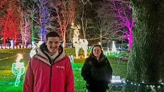 Magical Lisburn Christmas Lights Trail | Original Music by Joseph & Frances