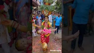 Telangana Bonam Rakesh Sigam at Old City Yellamma bonalu 2025 #shorts