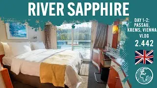 River Sapphire | Day 1-2 | Passau, Krems & Vienna | ReiseJung | Vlog 2.442