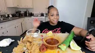 BLOVESLIFE SMACKALICIOUS SAUCE + FRIED CHICKEN MUKBANG!!!