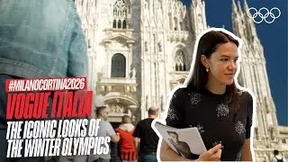 Vogue Italia editor reviews Winter Olympics' most iconic looks! #MilanoCortina2026