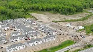 Development off the I-990 in Amherst, NY