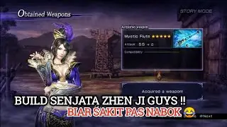 Cara build senjata mystic zhen ji dan tante nu wa warriors orochi 3 ultimate definitive edition