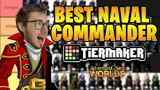 The BEST Naval Commander in AQW? Tier List