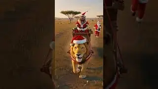 Happy Holidays from the Lion & Warthog 🦁🐗🎅 Unwrap the Wild Joy