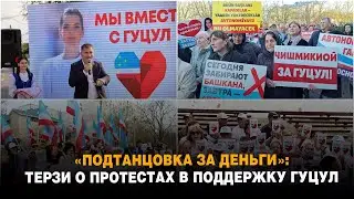 &laquo;Подтанцовка за деньги&raquo;: Терзи о протестах в поддержку Гуцул