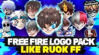 New 2021 Free Fire Mascote Logo Like Ruok Ff || New Free Fire Logo Pack || New Free Fire Logo.