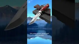 Cuchillo de caza resistente