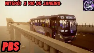 Linha 102D Niterói x  Rio de Janeiro | Marcopolo Torino Plus | Viação 1001 | Proton Bus Simulator