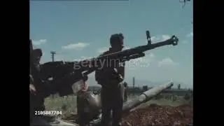 Syrian Troops in Lebanon | Independent Television News (ITN) | 03 June 1976