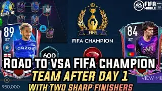 FIFA Mobile 21 Road To VSA FIFA Champion | Mastering VSA Gameplay & Thoughts | Day 1 TEAM UPGRADE