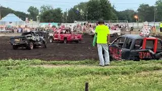 Cannon falls demo derby trucks 94x Lucas schiell 2nd 64 Cole Schiell 3rd